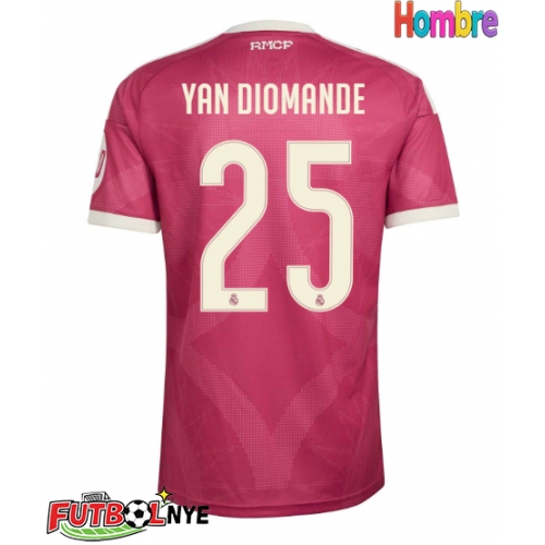 Camiseta Real Madrid Yan Diomande #25 Tercera Equipación 2026-27 manga corta